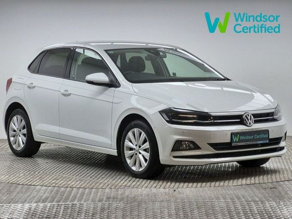 Volkswagen Polo Hatchback, Petrol, 2021, White
