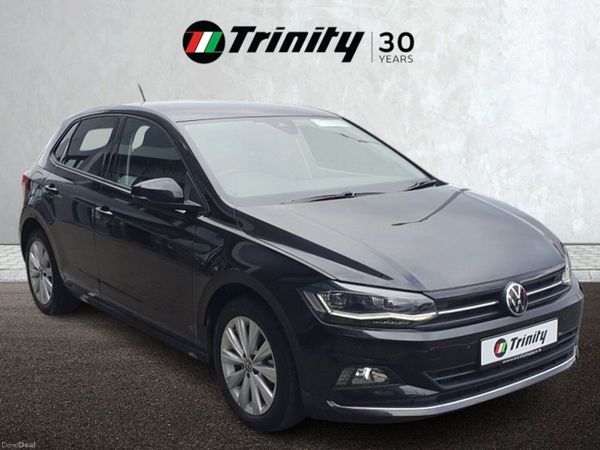 Volkswagen Polo Hatchback, Petrol, 2021, Black