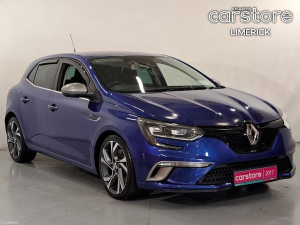 Renault Megane Hatchback, Petrol, 2017, Blue