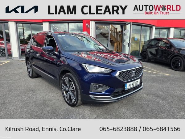 SEAT Tarraco Estate, Diesel, 2019, Blue