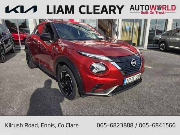 Nissan Juke MPV, Petrol Hybrid, 2024, Red