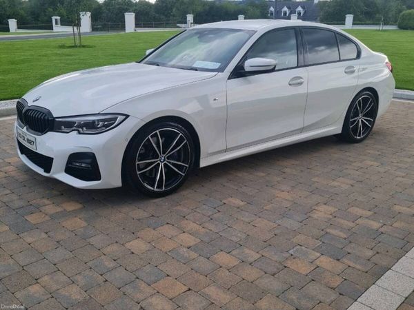 BMW 3-Series Saloon, Petrol, 2020, White