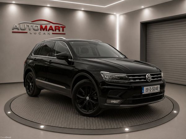 Volkswagen Tiguan SUV, Diesel, 2019, Black