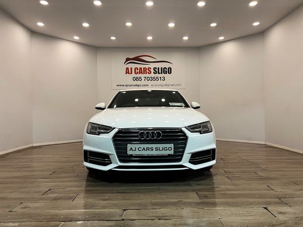 Audi A4 Saloon, Diesel, 2017, White