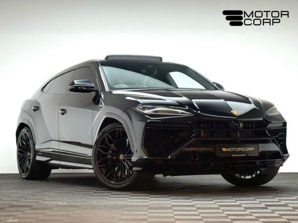 Lamborghini Urus SUV, Petrol Plug-in Hybrid, 2025, Black