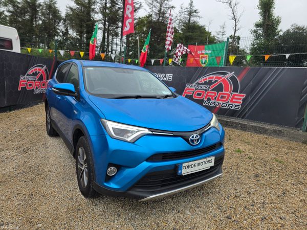 Toyota RAV4 SUV, Petrol Hybrid, 2016, Blue