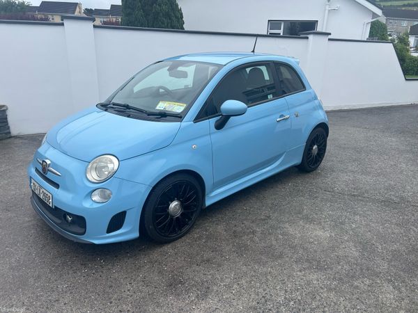 Fiat 500 Hatchback, Petrol, 2013, Blue