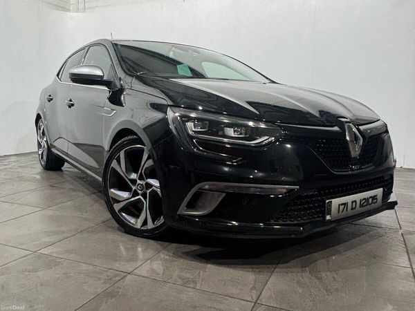 Renault Megane Hatchback, Petrol, 2017, Black