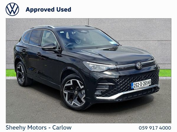 Volkswagen Tiguan SUV, Petrol Plug-in Hybrid, 2025, Black