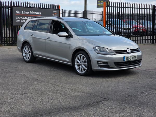 Volkswagen Golf Estate, Petrol, 2014, Silver