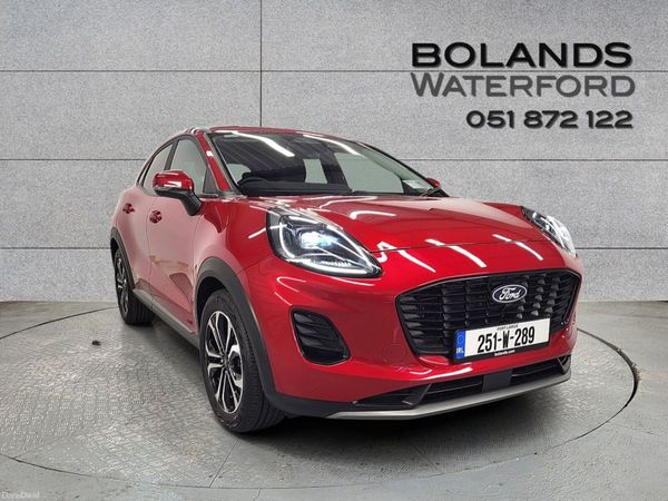 Ford Puma MPV, Petrol Hybrid, 2025, Red