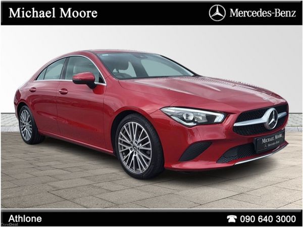 Mercedes-Benz CLA Saloon, Petrol, 2021, Red