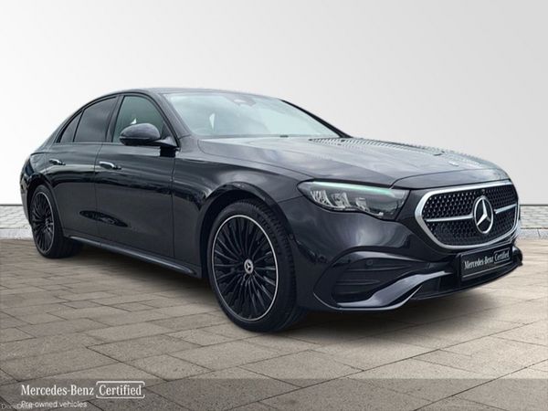 Mercedes-Benz E-Class Saloon, Diesel Plug-in Hybrid, 2026, Black
