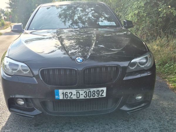 BMW 5-Series Saloon, Diesel, 2016, Black