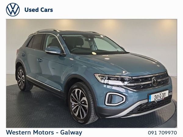 Volkswagen T-Roc SUV, Petrol, 2024, Blue