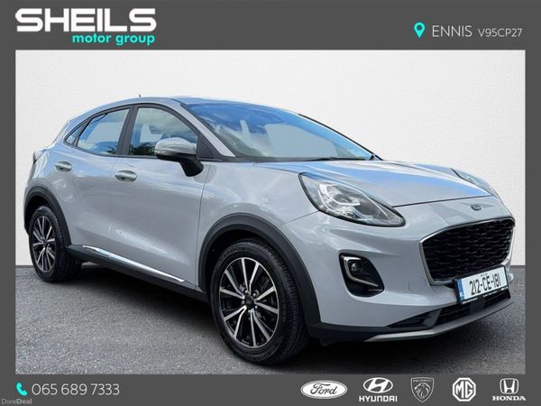 Ford Puma MPV, Petrol Hybrid, 2021, Grey