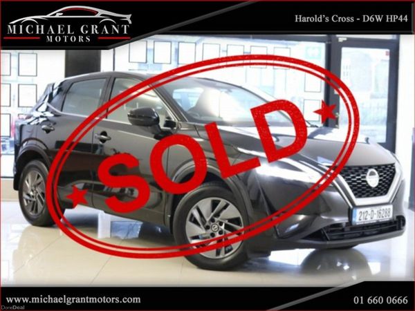 Nissan Qashqai MPV, Petrol, 2021, Black