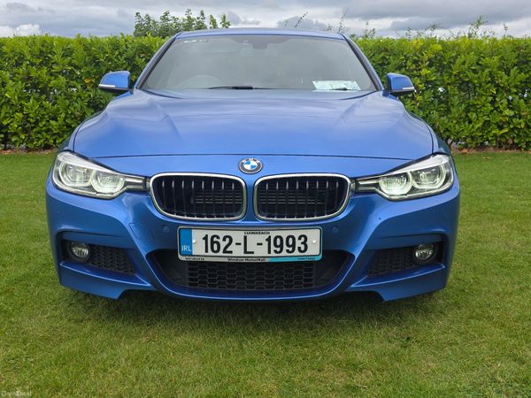 BMW 3-Series Saloon, Petrol Plug-in Hybrid, 2016, Blue
