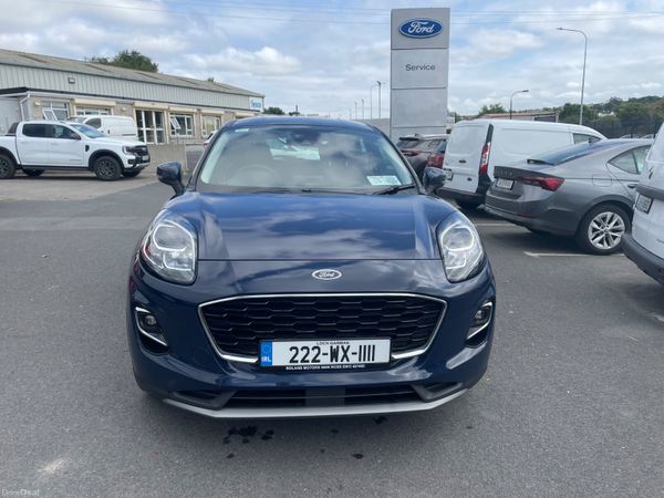 Ford Puma MPV, Petrol Hybrid, 2022, Blue