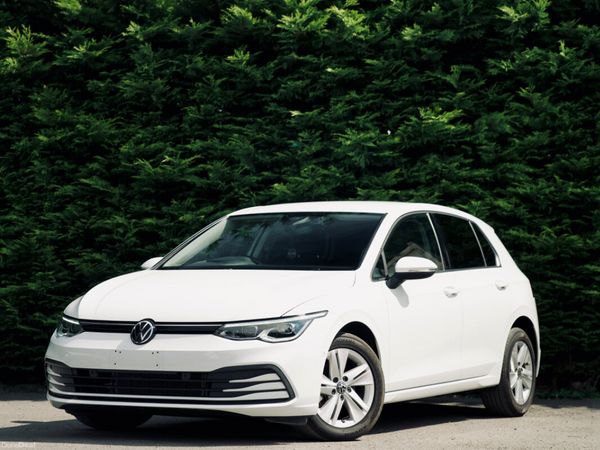 Volkswagen Golf Hatchback, Petrol Hybrid, 2021, White