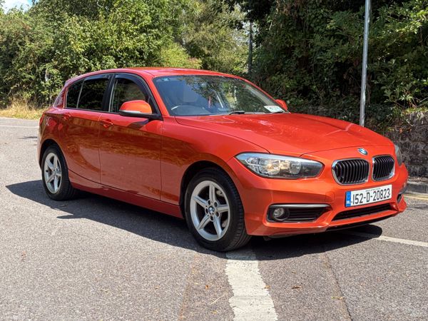 BMW 1-Series Hatchback, Diesel, 2015, Orange