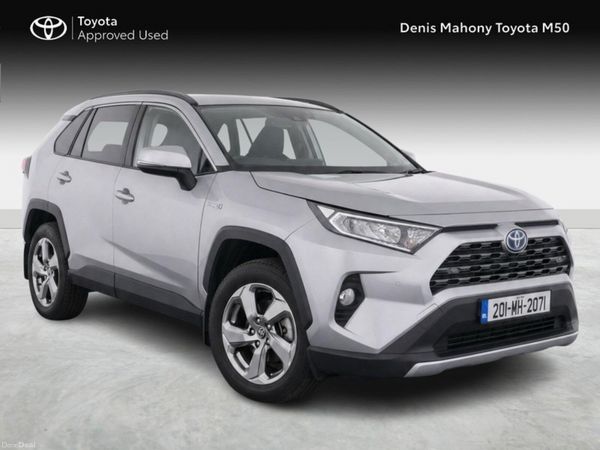 Toyota RAV4 SUV, Petrol Hybrid, 2020, Grey