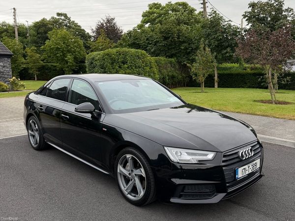 Audi A4 Saloon, Diesel, 2017, Black