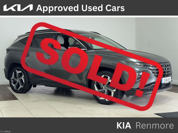 Hyundai Tucson MPV, Petrol Hybrid, 2021, Grey