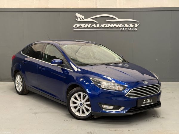 Ford Focus Saloon, Diesel, 2017, Blue