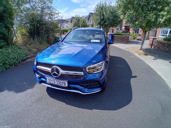 Mercedes-Benz GLC SUV, Diesel Plug-in Hybrid, 2022, Blue