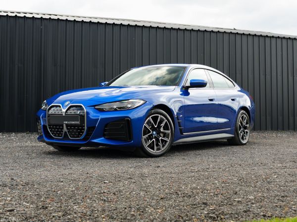 BMW i4 Saloon, Electric, 2024, Blue