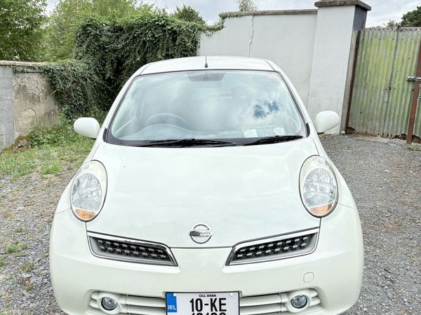 Nissan March Hatchback, Petrol, 2010, White