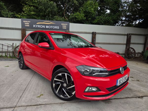 Volkswagen Polo Hatchback, Petrol, 2018, Red