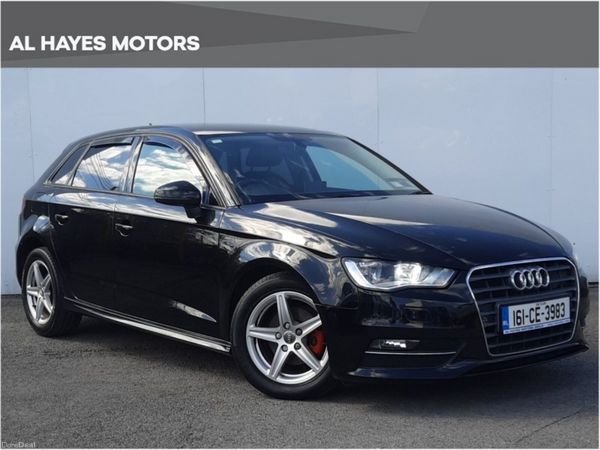 Audi A3 Hatchback, Diesel, 2016, Black