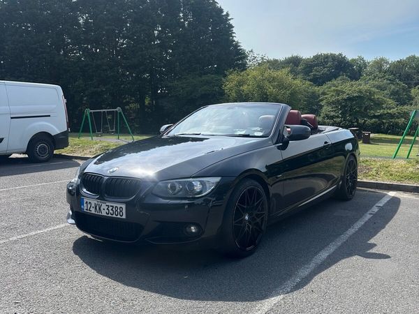 BMW 3-Series Convertible, Diesel, 2012, Black