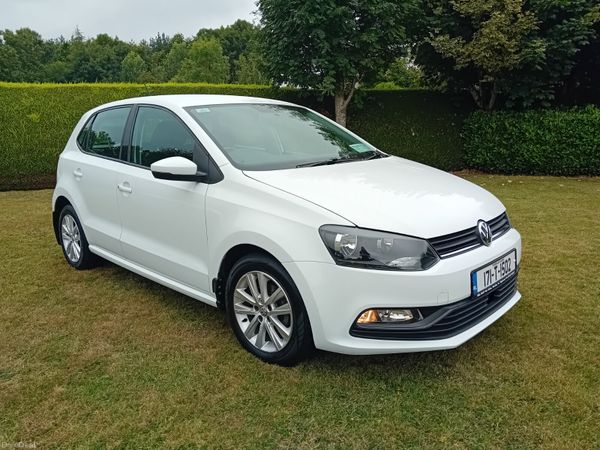 Volkswagen Polo Hatchback, Petrol, 2017, White
