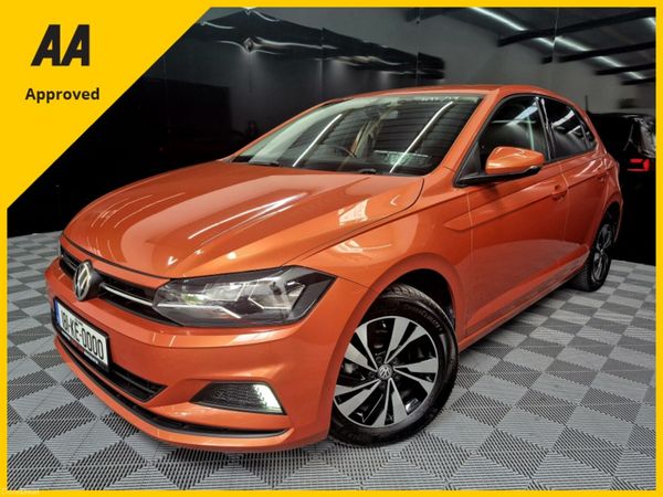 Volkswagen Polo Hatchback, Petrol, 2018, Orange