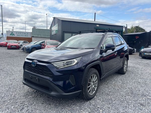 Toyota RAV4 SUV, Petrol Hybrid, 2021, Blue