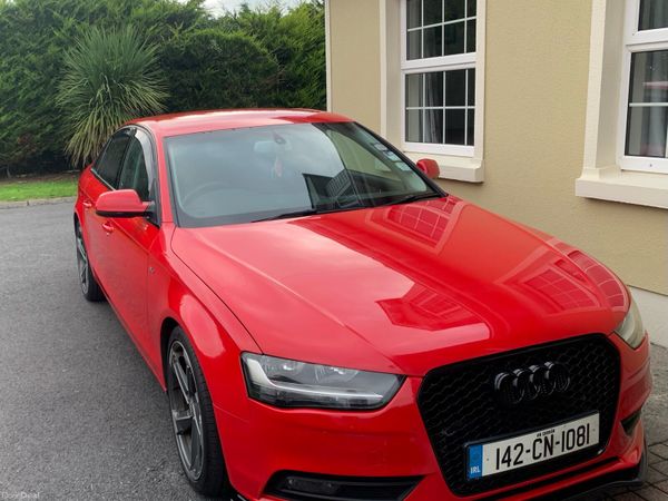 Audi A4 Saloon, Diesel, 2014, Red