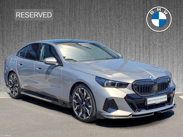 BMW 5-Series Saloon, Petrol Plug-in Hybrid, 2026, Grey