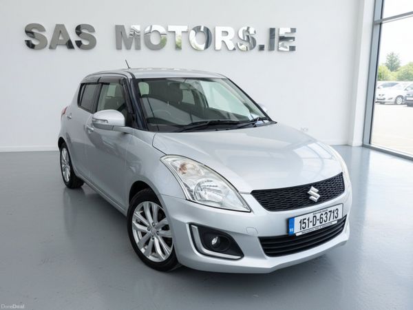 Suzuki Swift Hatchback, Petrol, 2015, Silver