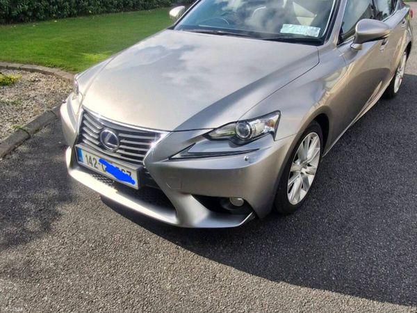 Lexus IS Saloon, Petrol Hybrid, 2014, Silver