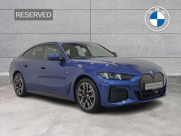 BMW i4 Hatchback, Electric, 2026, Blue