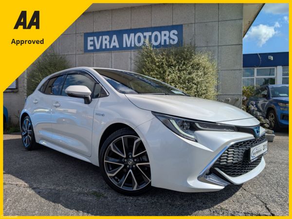 Toyota Corolla Hatchback, Petrol Hybrid, 2019, White