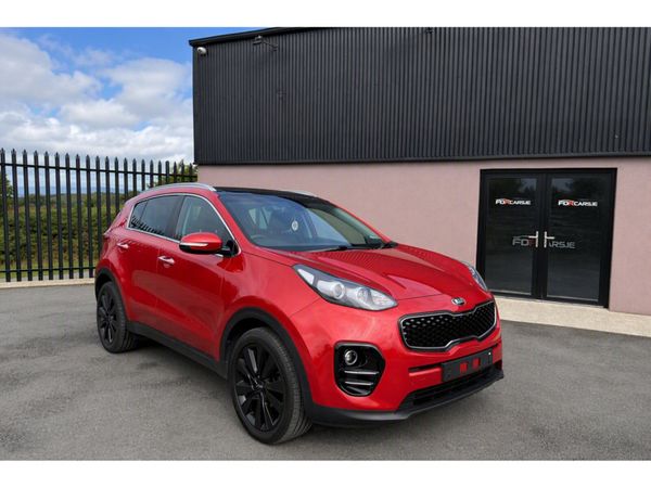 Kia Sportage SUV, Diesel, 2017, Red