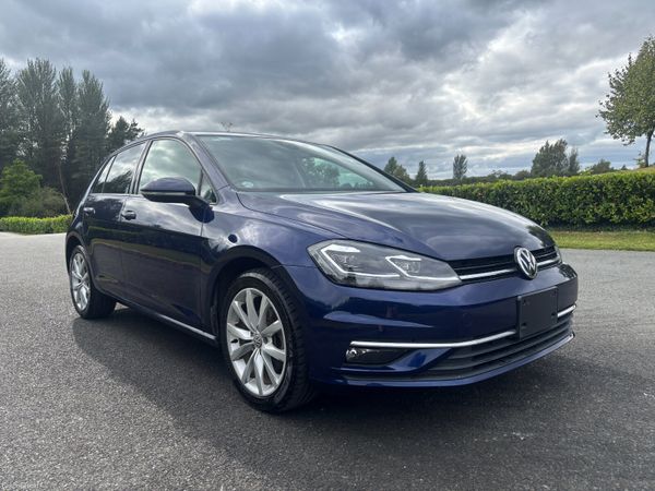 Volkswagen Golf Hatchback, Petrol, 2018, Blue