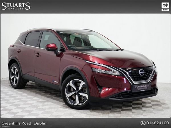 Nissan Qashqai MPV, Petrol Hybrid, 2024, Red