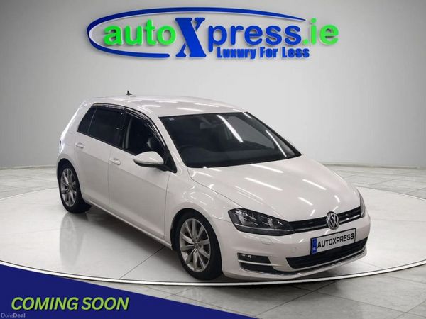 Volkswagen Golf Hatchback, Petrol, 2014, White