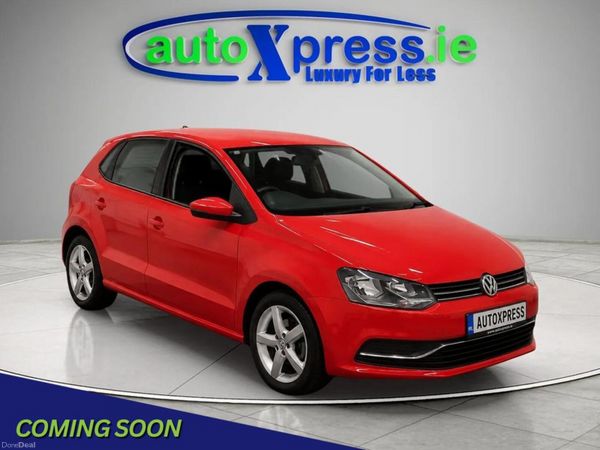 Volkswagen Polo Hatchback, Petrol, 2015, Red
