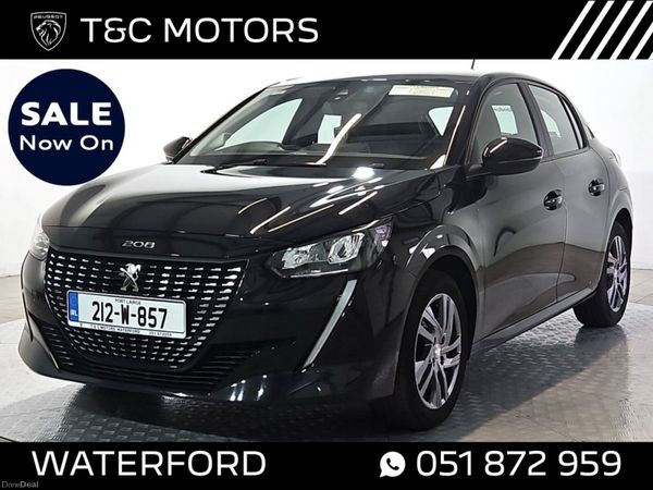 Peugeot 208 Hatchback, Petrol, 2021, Black